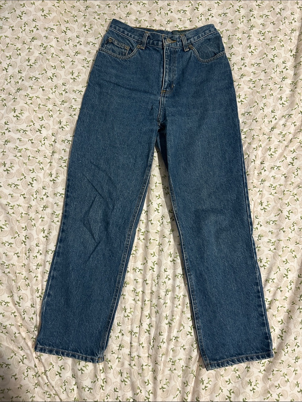 Ralph Lauren Straight-Leg Dark Blue Jeans